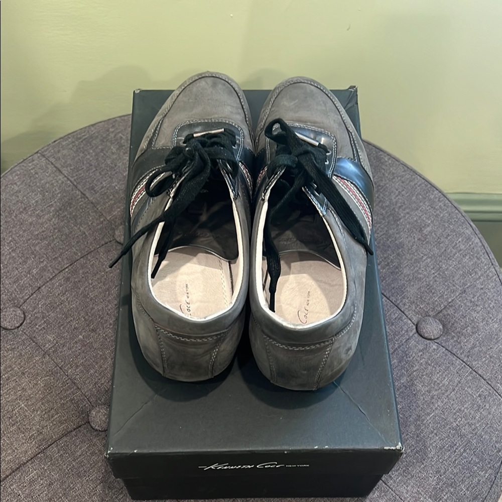 Kenneth Cole New York Gray Sneakers - Picture 2 of 7